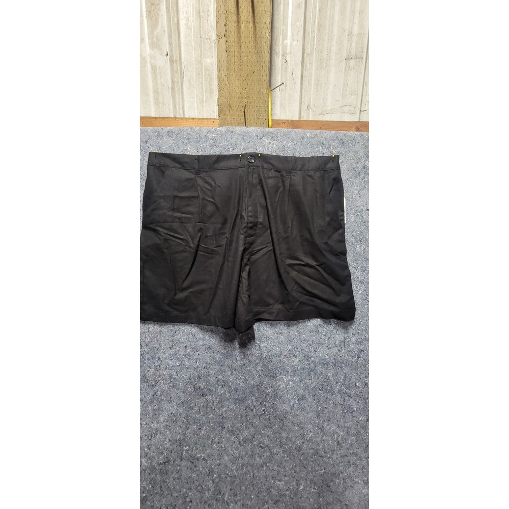 Time‎ & Tru Linen Shorts Seps Black Soot Size 2X (20)